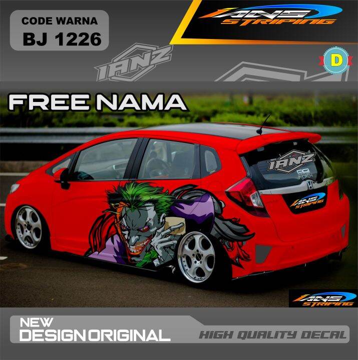 Agya Decals: Lebih dari Sekadar Stiker, Ekspresi Diri di Atas Roda