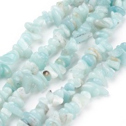 1Strand Natural Amazonite Beads Strands Chips Sky Blue 4 11x3 8x2 10mm
