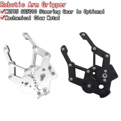 Robot Manipulator Metal Alloy Mechanical Arm Clamp Claw Kit MG996R for Arduino Robotic Education
