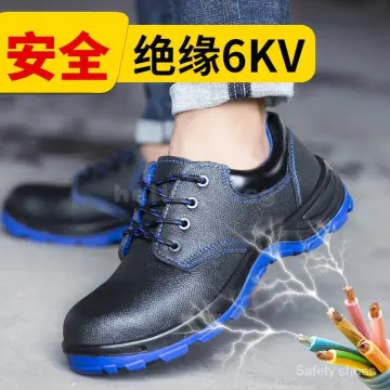 Pure leather clearance safety shoes