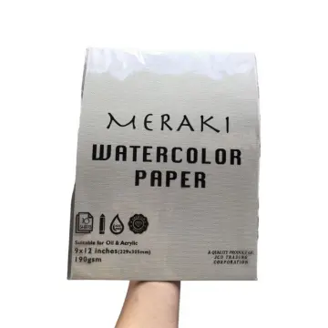 Corona Watercolor Paper 9x12 190gsm 10sheets PACK - The Oil Paint Store