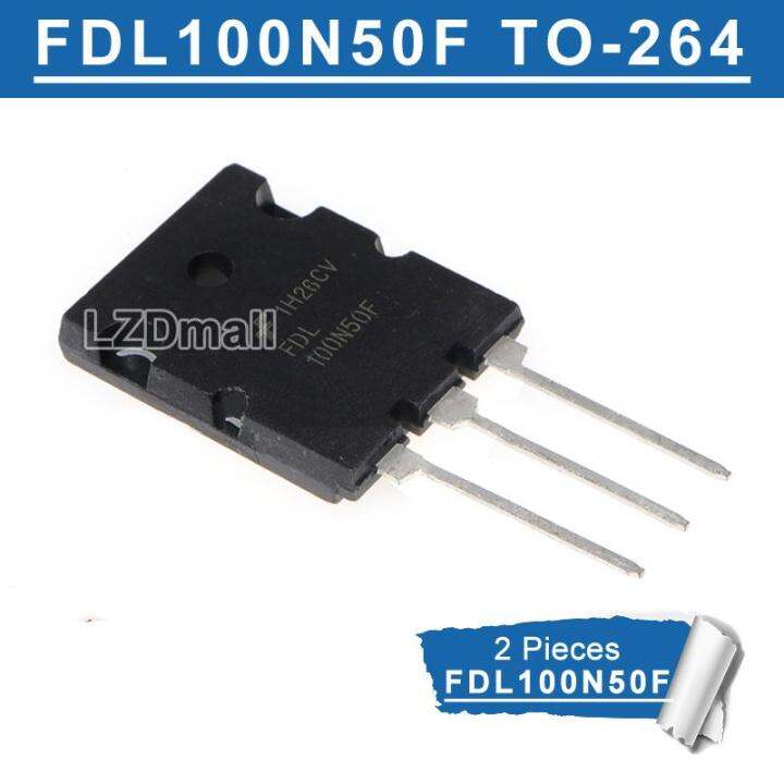 2ชิ้น-fdl100n50f-ถึง-264-fdl100n50-100n50ทรานซิสเตอร์มอสเฟท100a-100n50f-กำลังไฟ500v