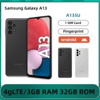 Samsung Galaxy A13 4G A135U เดิมปลดล็อค 6.6`` Octa-core 3GB RAM 32GB ROM 50MP Quad Camera LTE Fingerprint โทรศัพท์มือถือ Android