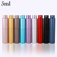 5ml/10ML Multicolors Perfume Bottles Refillable Portable Spray Rotating Bottle Empty Atomizer for Outdoor Travel Sub-bottling