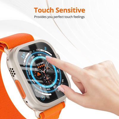 3D Film For Apple Watch ultra 49mm 41mm 45mm 42mm Tempered Film Not Glass Screen Protector iwatch Serie 7 8 6 5 4 Se 40mm 44mm Screen Protectors