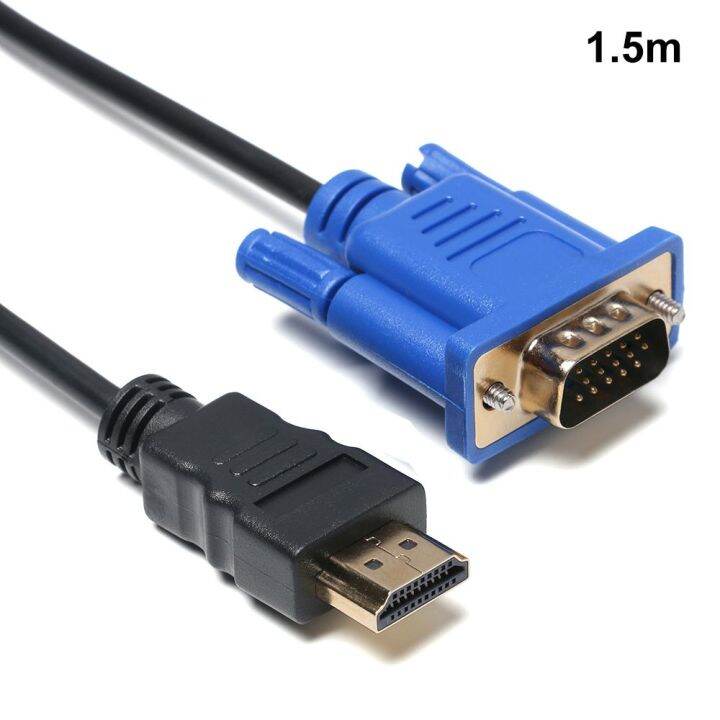 zhuwnana-1-5m-ร้อน-1080p-ตัวเชื่อมต่อวิดีโอ-สายแปลง-av-ชายไปชาย-hdmi-เข้ากันได้กับตัวแปลง-vga-เอาต์พุตการแสดงผล