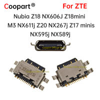 2pcs ใหม่ typec USB ชาร์จพอร์ต Dock Connector สำหรับ ZTE Nubia Z18 NX606J z18mini M3 nx611j nx267j Z17นาที nx595j nx589j