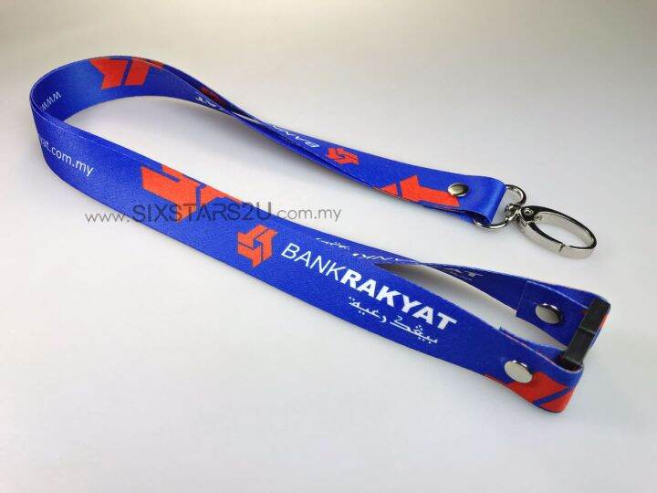 BANK RAKYAT LANYARD DESIGN HOOK SAFETY CLIP | Lazada