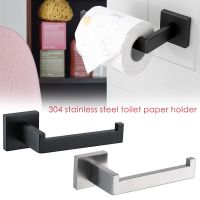 【CC】 New 1pc Matte Toilet Paper Holder Wall Mount Tissue Roll Hanger 304 Accessories bathroom shelf