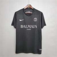 20-21 Paris PSG Black T-Shirt Training Soccer Jersey Football Shirt ชุดฟุตบอลผู้ชาย เสื้อกีฬาเท่ๆ เสื้อบอล ชุดกีฬา เสื้อฟุตบอล เสื้อลิเวอร์พูล ชุดฟุตบอล