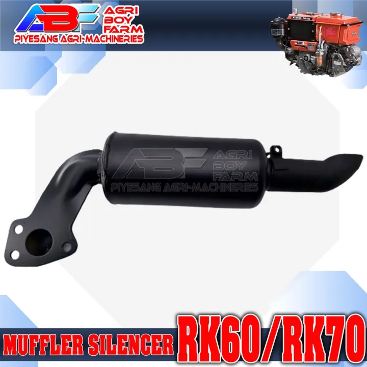 MUFFLER SILENCER ASSY RK60 RK70 KUBOTA DIESEL ENGINE Lazada PH