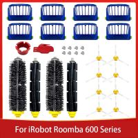 2023 NEW Replacement Part Kit For iRobot Roomba 600 Series 610 620 625 630 650 660 Vacuum Beater Bristle Brush+Aero Vac Filter+side Brush