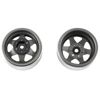 4Pcs 1.9 Inch RC Car 1Wheel Rims for 1/10 RC Crawler Axial SCX10 II III Traxxas TRX4 RC4WD D90 Black