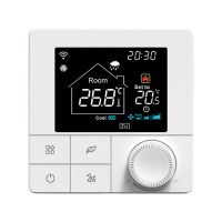 Intelligent Programmable Thermostat Floor Heating Fan Coil for System Thermostat WIFI/485 Modbus with Application Voice Control