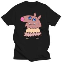 Demon Slayer Kimetsu No Yaiba Inosuke Pig Funny Mashup Black Tshirt Breathable Tee Shirt