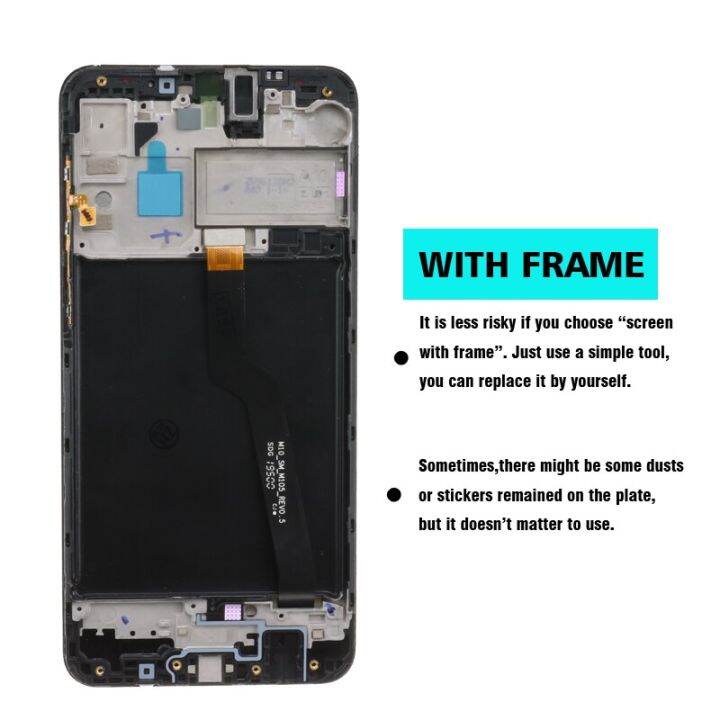 6-2-a105จอ-lcd-สำหรับ-samsung-galaxy-a10-sm-a105f-a105f-ชุดประกอบดิจิทัลเปลี่ยนหน้าจอแสดงผล-lcd