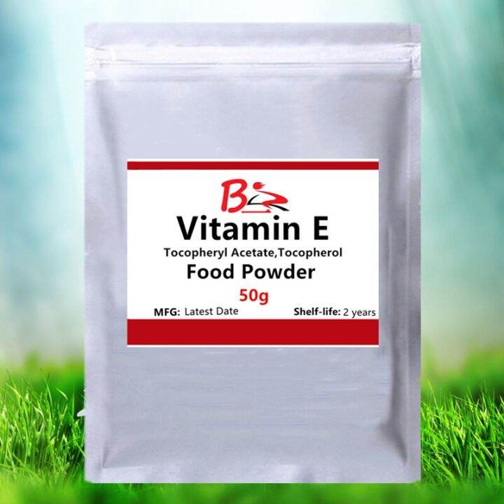 50g1000g Vitamin E Powder, fat soluble vitamins,Tocopherol,Tocopheryl