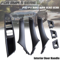 สีแดงสีน้ำตาล LHD ภายในรถประตู Handle Fit สำหรับ BMW 5 Serie F10 F11 520d 525d 530d ภายในแผงดึงฝาครอบ51417225854