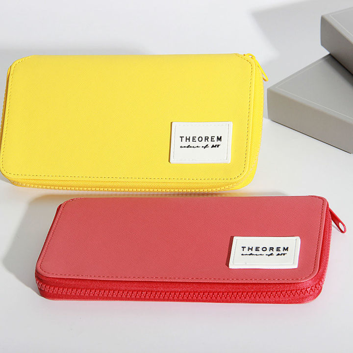 long-wallet-cob-กระเป๋าสตางค์-collection-thai-tone-แบบยาว-เหลืองล้วน