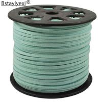 【YD】 40 colors100yards/roll 27mmx1.5mmFaux Suede Cord ropeThread/wire for bracelet diy Jewelry Findings   Components cord Accessories