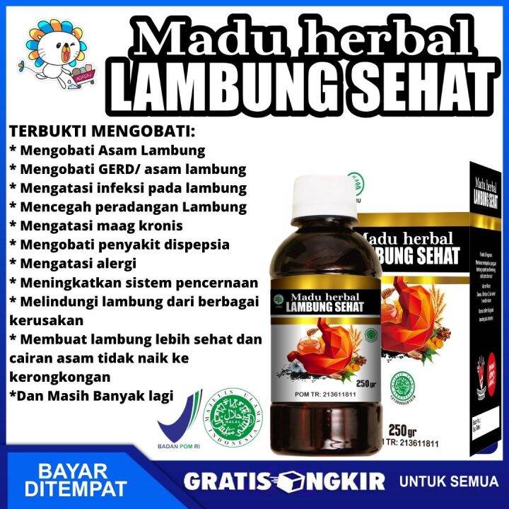 Madu Herbal Bisa COD Dan BERGARANSI Madu Herbal Lambung Sehat Original ...