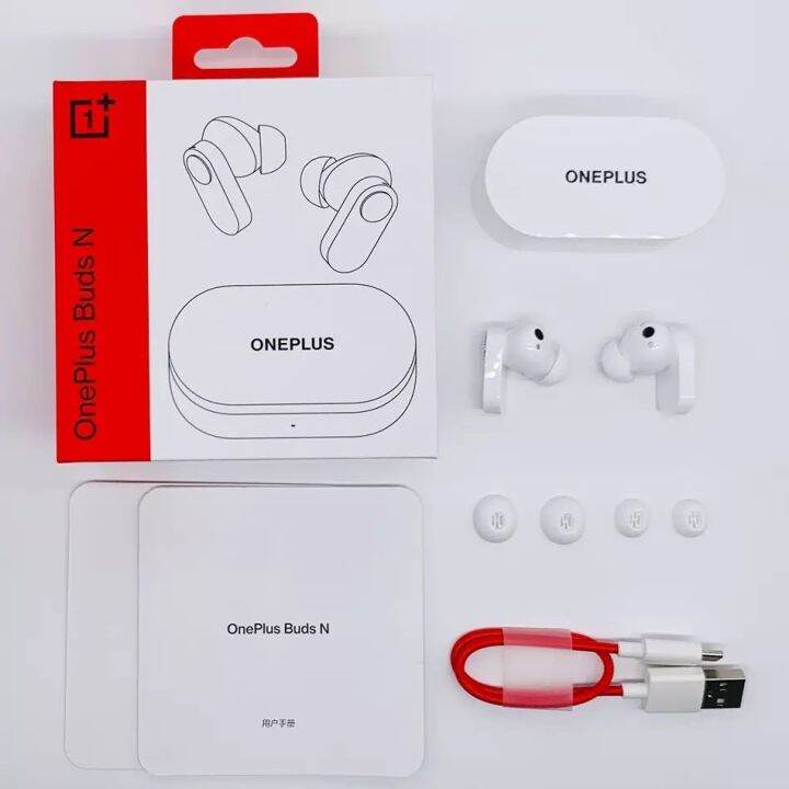 Oneplus Buds N TWS Earphone Wireless Bluetooth 5.2 Dual AI Call Noise