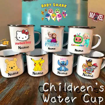 Personalized Rainbow Enamel Mugs for Kids Custom Name Holiday Gift for  Girls or Boys Kids Mugs with Handle Birthday Party Favors - AliExpress