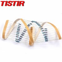 100pcs 1/4W 1R 22M 1 Metal film resistor 100R 220R 1K 1.5K 2.2K 4.7K 10K 22K 47K 100K 100 220 1K5 2K2 4K7 ohm resistance