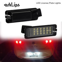 2Pcs Canbus LED ไฟป้ายทะเบียนสำหรับที่นั่ง Leon MK2 MK3 Altea Ibiza MK4 MK5 Toledo Exeo Superb รถจำนวนแผ่นโคมไฟ