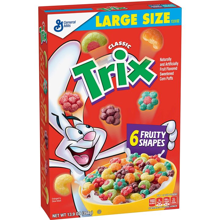 Classic Trix 6 Fruity Shapes 303g | Lazada