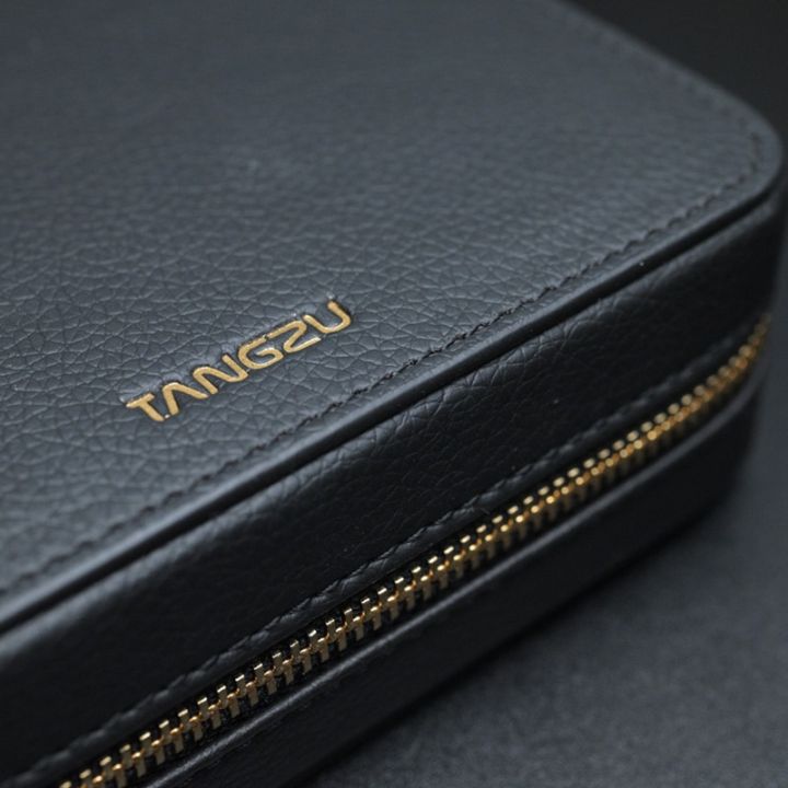 กระเป๋าหูฟังสีดำ-tangzu-อุปกรณ์เสริมสำหรับจัดเก็บเคสพกพา-hifi-สำหรับ-iems-ที่อุดหูและสายเคเบิล-nicehck