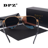 DPZ Polarized Sunglasses Men Driving Classic Brand Designer Retro women Sun Glasses Male aviation 60mm UV400 Oculos Del