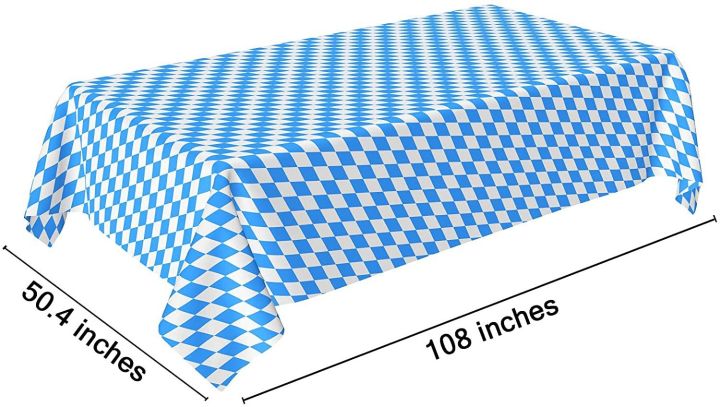 hot-qikxgsghwhg-537-oktoberfest-พรรคผ้าปูโต๊ะเยอรมันสีฟ้าสีขาวเพชรพรรคตกแต่งทิ้ง-pe-อุปกรณ์บนโต๊ะอาหาร