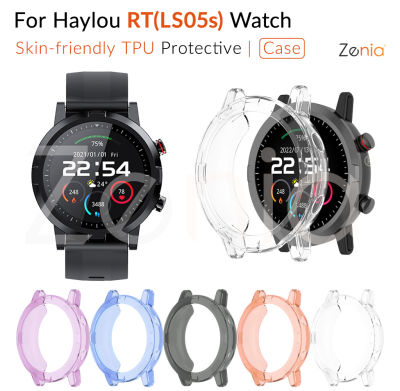 Zenia TPU เคสสำหรับ Haylou RT (LS05S) อุปกรณ์เสริมสำหรับนาฬิกาอัจฉริยะกีฬา