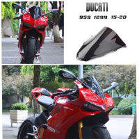 FOR DUCATI 959 1299 2015-2020 MOTORCYCLE MODIFIED FRONT WINDSCREEN BLACK WINDSCREEN ACCESSORIES