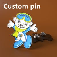 【DT】hot！ Soft Enamel Badge Cartoon Lapel Metal Pin Big Accessory Brooch Badge Activity Backpack Medal