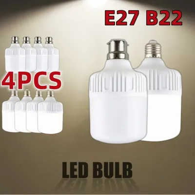4/1PCS LED Emergency Bulb E27/B22 Screw 5W/10W White Light Bulb Energy-Saving Bulb Household Lighting Lamp Portable Lantern