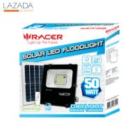 "ลดราคา"RACER ฟลัดไลท์แอลอีดีแสงอาทิตย์ 50 Wแสงขาว Racer SOLAR LED FLOODLIGHT 50W 6500K IP65 สีดำ "คุณภาพดี"