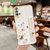 เคสโทรศัพท์หมีน่ารัก VRQR ที่มีกรอบสีเดียวกันสำหรับ Huawei Nova 3i Nova 5T Nova 3 3E 4 4E Nova 5 Nova 5i Pro เคสตัวปกป้องกล้องถ่ายรูปกันกระแทกฝาหลังซิลิโคนนิ่ม