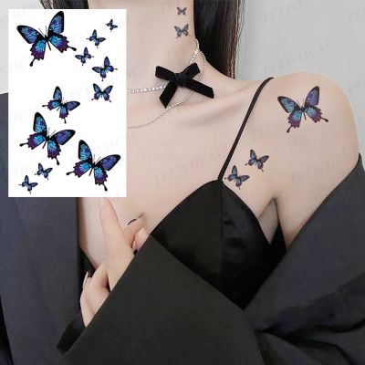 hot【DT】 Stickers Temporary Womens Neck Arm Painting One-Time Flying Flash Fake