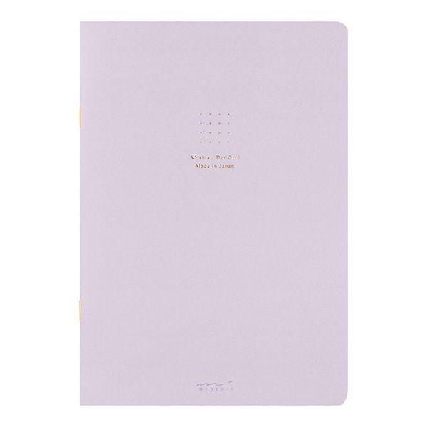 Midori Notebook A5 Color Dot Grid Purple (D15276006) / สมุด Dot Grid หน้าปก และเนื้อกระดาษสีม่วง ขนาด A5 แบรนด์ Midori | Lazada.Co.Th