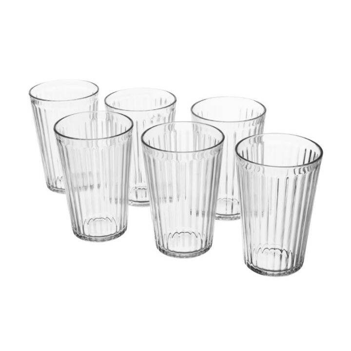 VARDAGEN Ìkea Glass clear glass 43 cl (15 oz) set of 6 Lazada PH