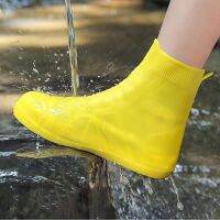 1คู่รองเท้ากันน้ำรองเท้าฝนReusable Non-Slip Rain Bootsรองเท้าผ้าใบProtectorซิลิโคนรองเท้ารองเท้า-cijiha