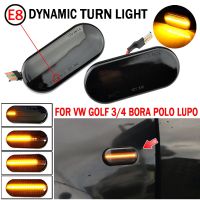 For Volkswagen For VW Bora Golf 3 4 Passat 3BG Polo SB6 SEAT Ibiza Leon Skoda Blinker Light Car Dynamic Side Marker Signal Light