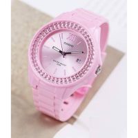 นาฬิกา Casio รุ่น LX-500H-4E2 นาฬิกาผู้หญิงสายเรซิ่น สีชมพู สุดน่ารัก ของแท้ 100% รับประกัน1ปีเต็ม