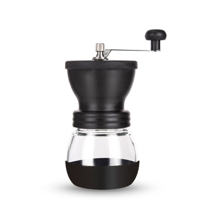 portable-manual-coffee-machine-coffee-bean-grinder-set-adjustable-ceramic-burr-hand-crank-household-crusher-milling-kitchen-tool