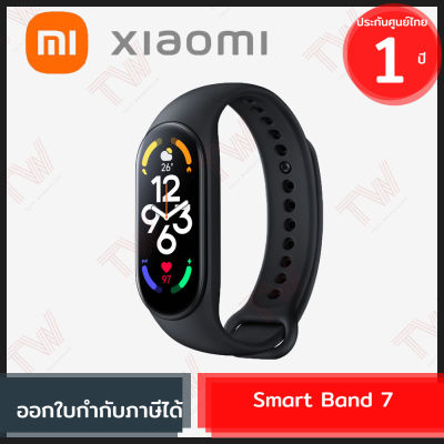 Xiaomi Mi Smart Band 7 [ Global Version ] สายรัดข้อมืออัจฉริยะ หน้าจอ AMOLED ขนาด 1.62 นิ้ว สีดำ ของแท้ รับประกันสินค้า 1ปี