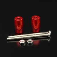 Hot Selling 2Pcs Selfmade Slimline Mass Damper Aluminum Dampers 15501 Spare Parts For TAMIYA 1/32 Mini 4WD Racing Car Model