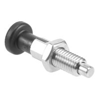 M10 Stainless Steel Self Locking Index Plunger Pin With Self Locking Function For Dividing Head For Sophisticated Position Locating