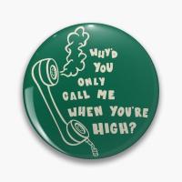 【CC】 Artic Monkeys Why D You Only Call  Customizable Soft Pin Fashion Badge Brooch Lapel